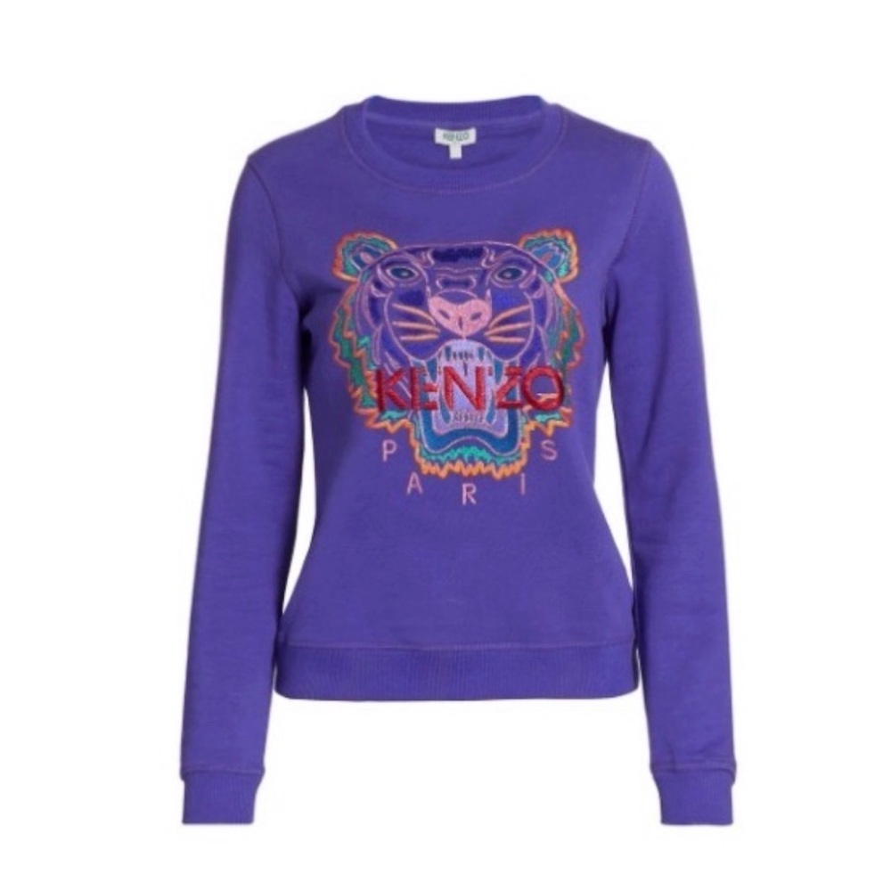 Kenzo Festive Tiger Purple  Plum Blue